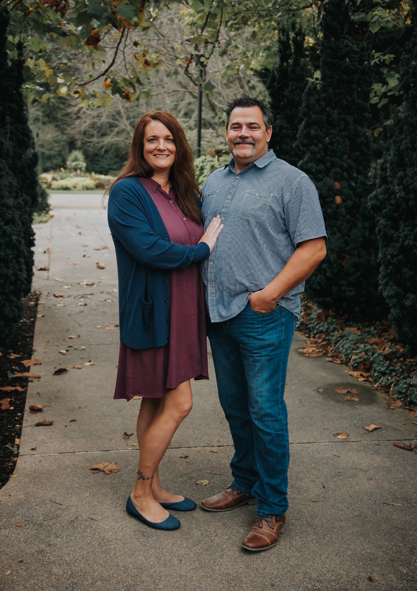 Pastor Jason Perkins with his wife, Ginger